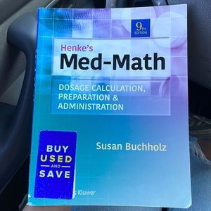 Henke’s Med Math 9th edition